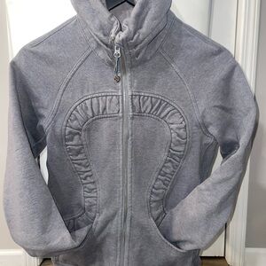 lululemon athletica Gray cuddle up scuba